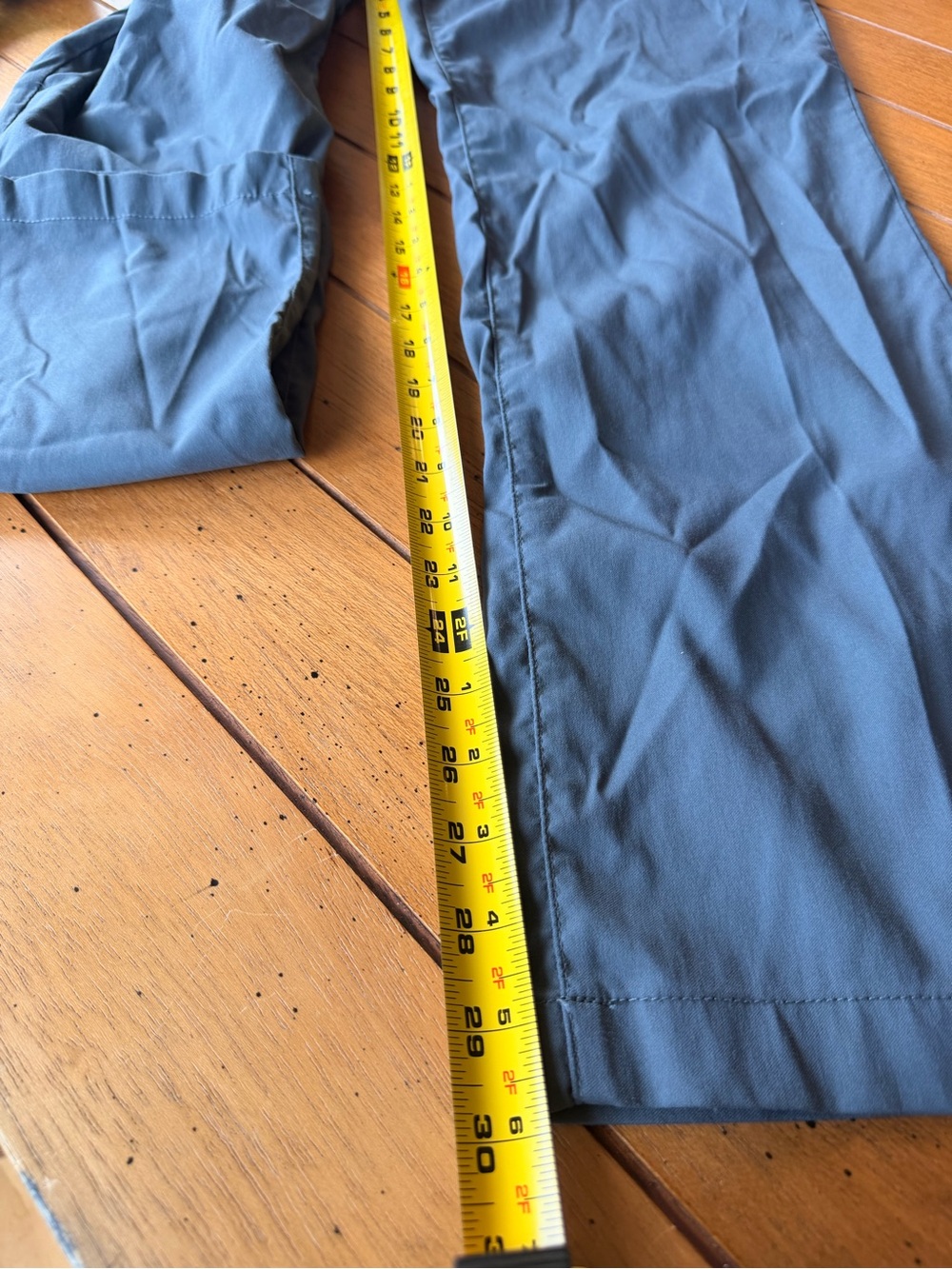Prana Zion Halle Pants Womens 16/32 Gray Zion Halle Mid Rise Standard - Picture 8 of 14